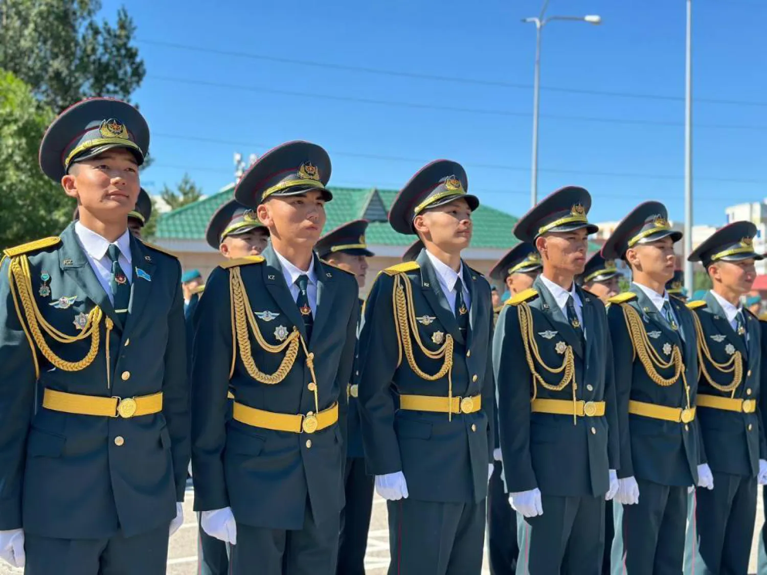 Первый выпуск сержантов состоялся в Военном колледже Астаны