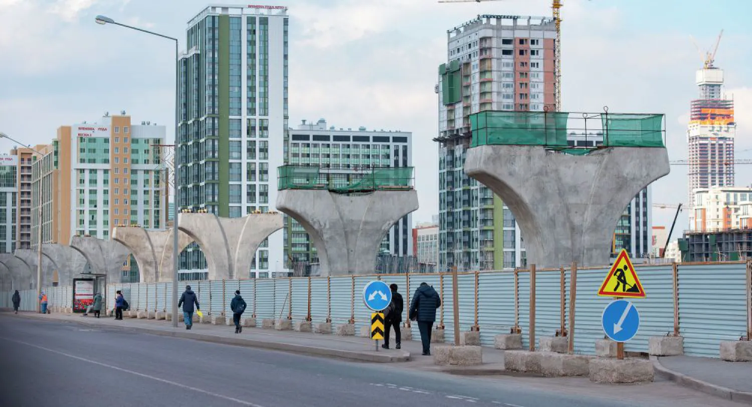 Движение автотранспорта временно изменится в столице из-за строительства LRT