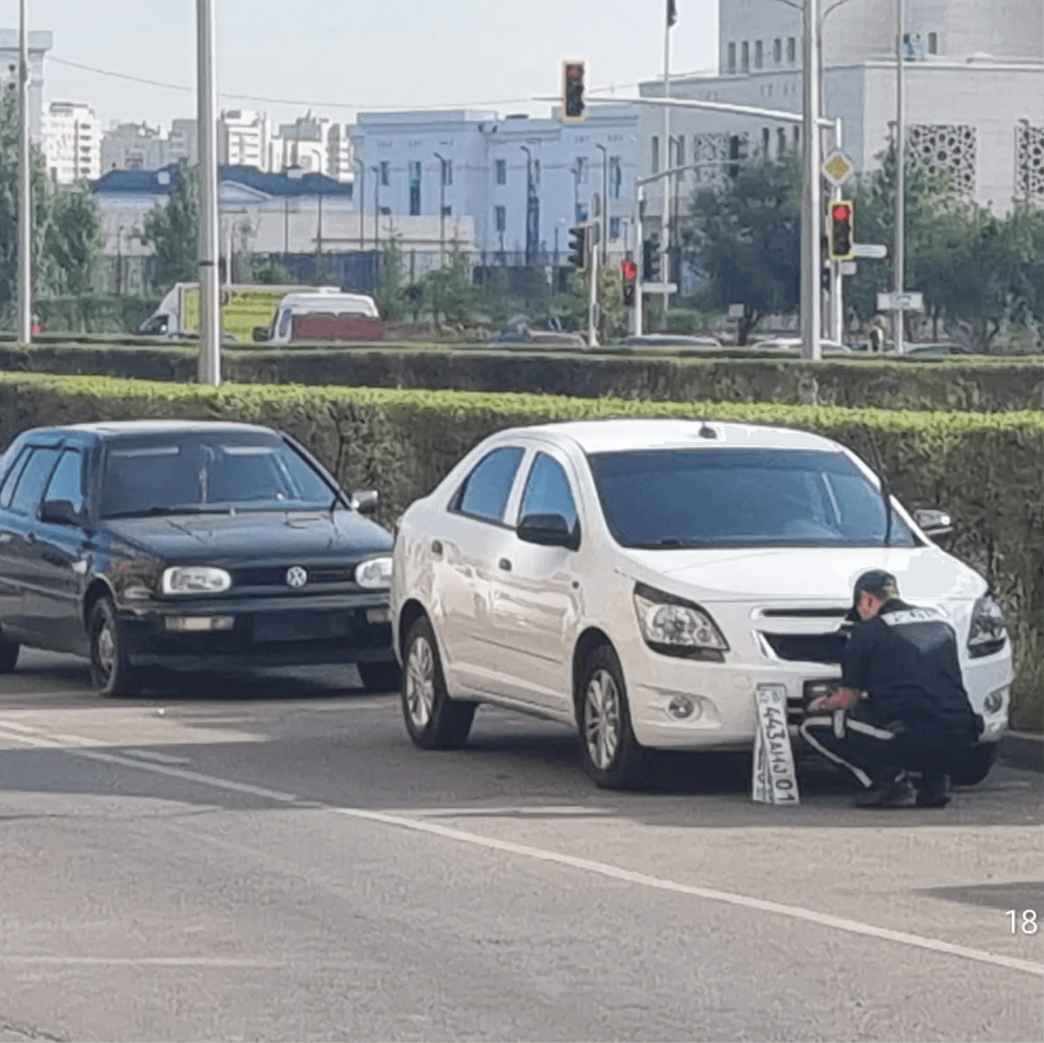 В Астане 25 водителей лишились госномеров