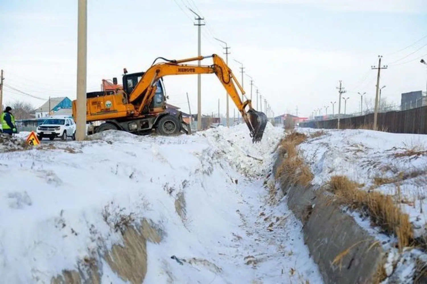 Более 3,5 млн. кубометров снега  вывезли из столицы с начала зимы