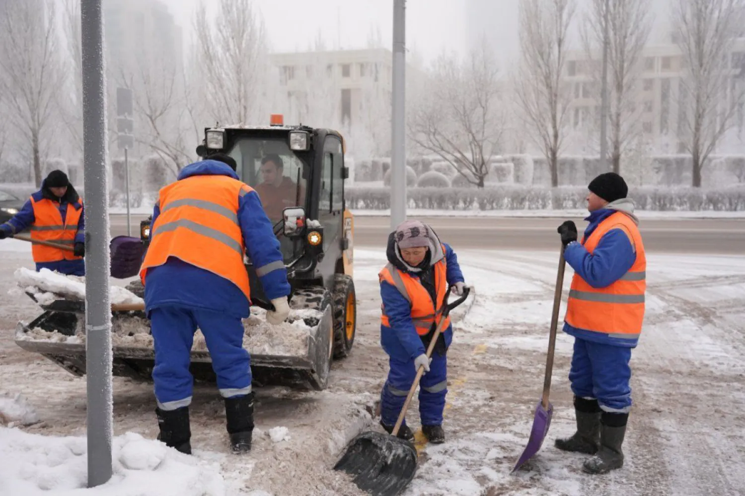 В столице проводятся противопаводковые мероприятия