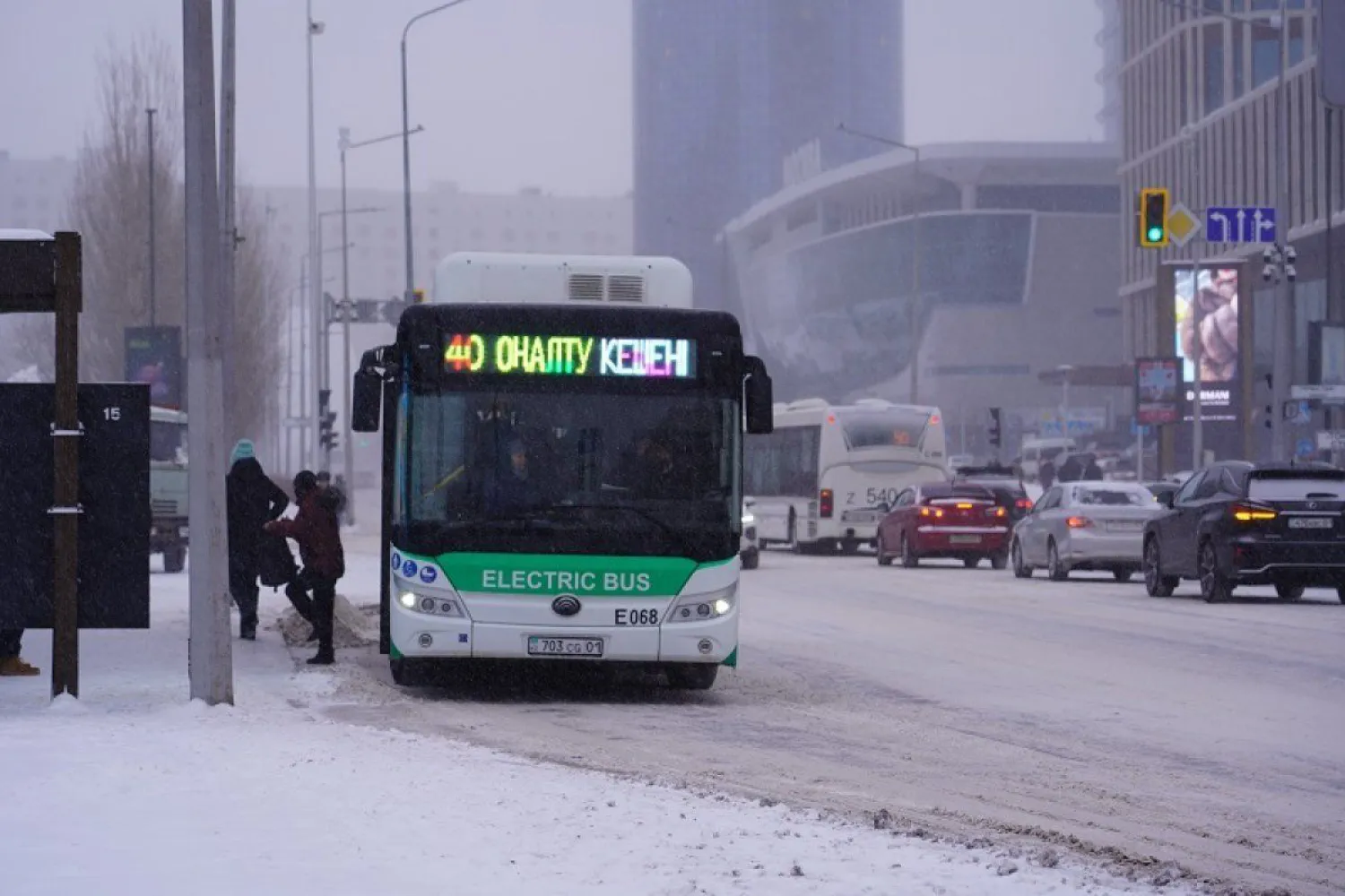 Онлайн-голосование по использованию Bus Lane вне часы пик запустили в Нур-Султане