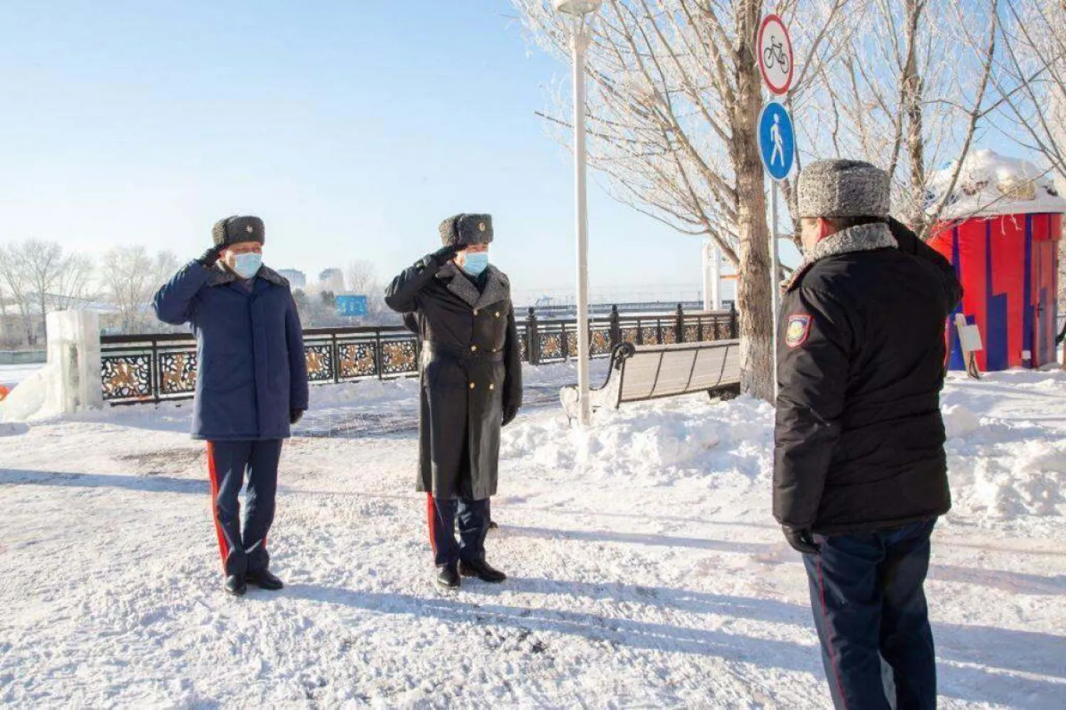 Кульгинов и Тургумбаев проверили обеспечение правопорядка в Нур-Султане
