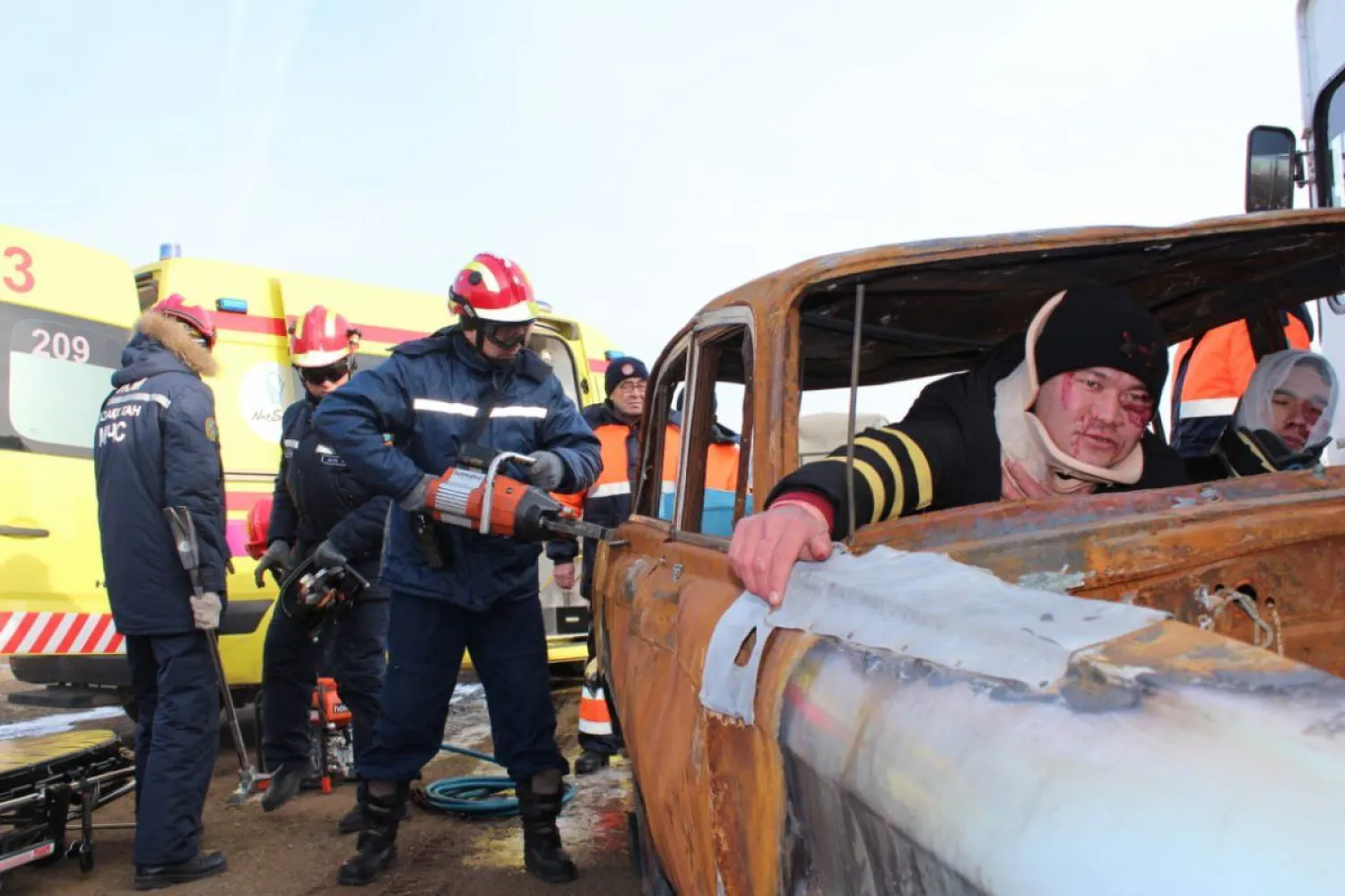 В столице проходят республиканские командно-штабные учения «Қыс-2021»