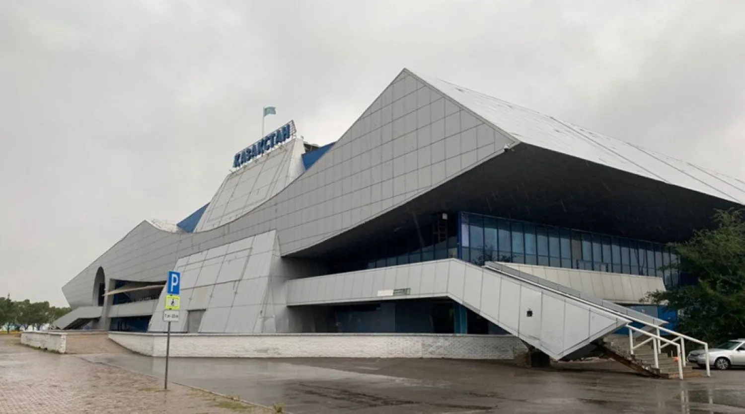 Как будет выглядеть дворец спорта "Казахстан" после модернизации