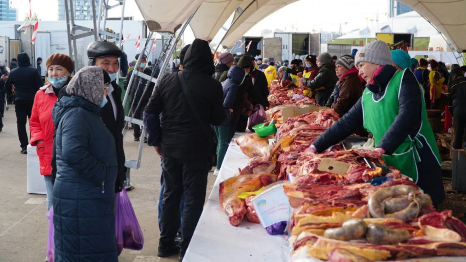 270 тонн продукции привезут на столичную ярмарку фермеры Костанайской области