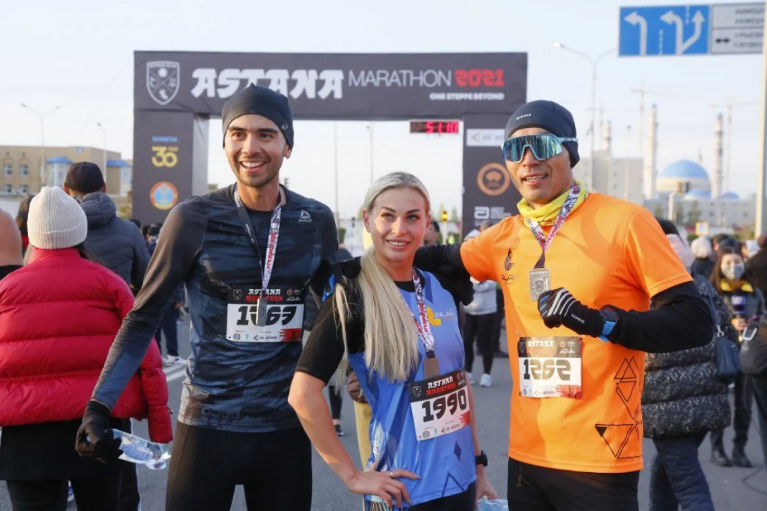 Astana Marathon стартовал на площади перед павильоном EXPO