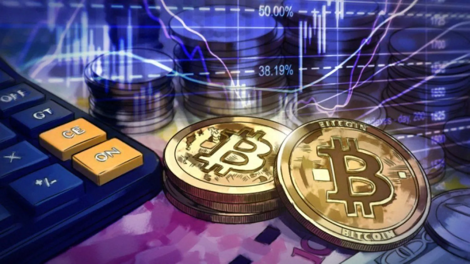 Биткоин подешевел на 8 % за последние сутки