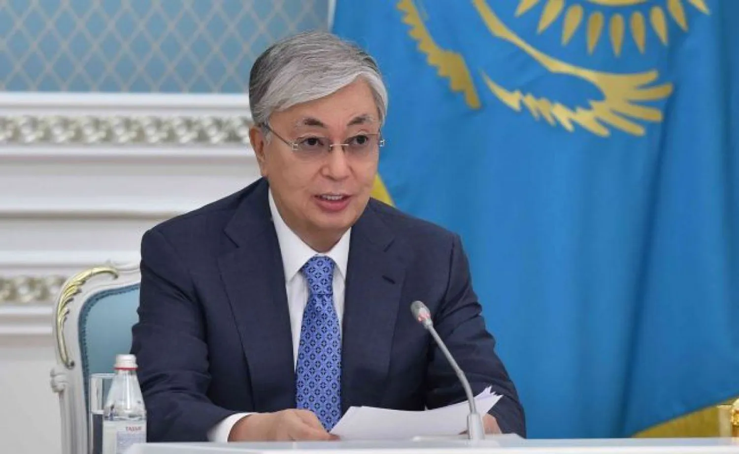 Президент обратился к казахстанцам по поводу вакцинации