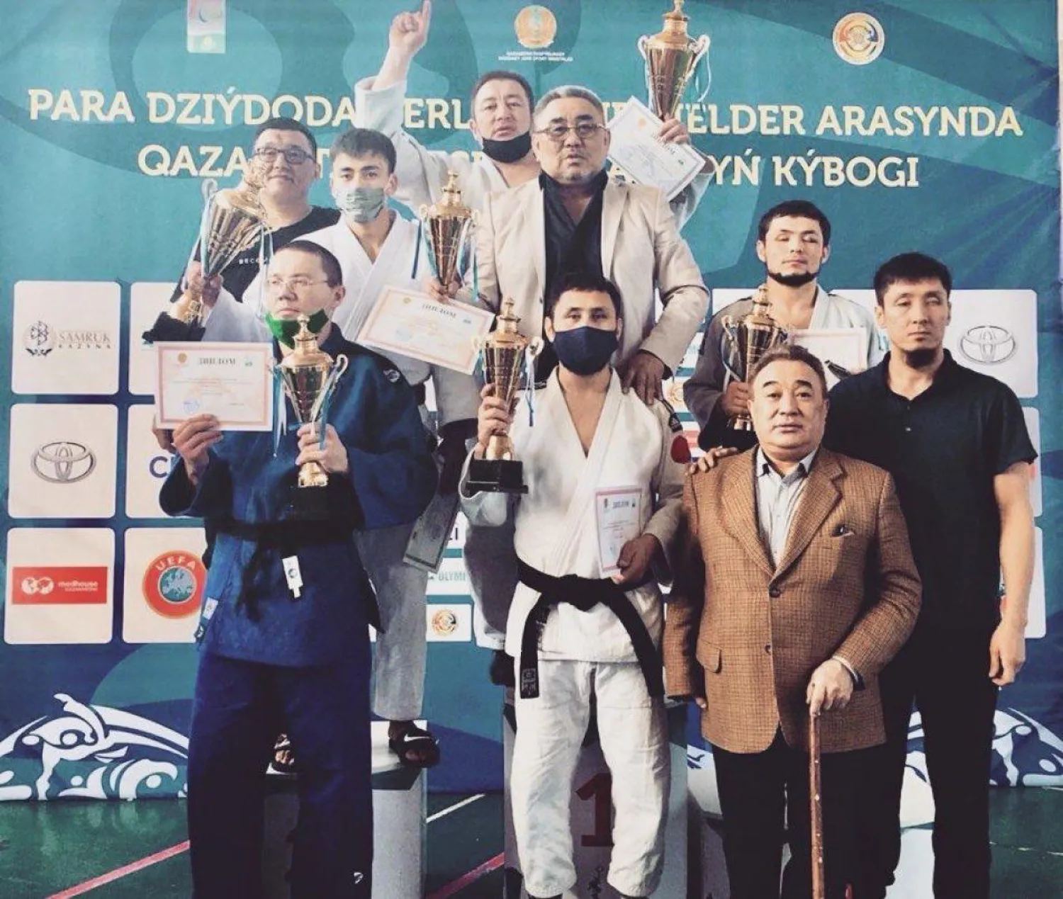 Столичные пара дзюдоисты заняли 3 общекомандное место на Кубке РК