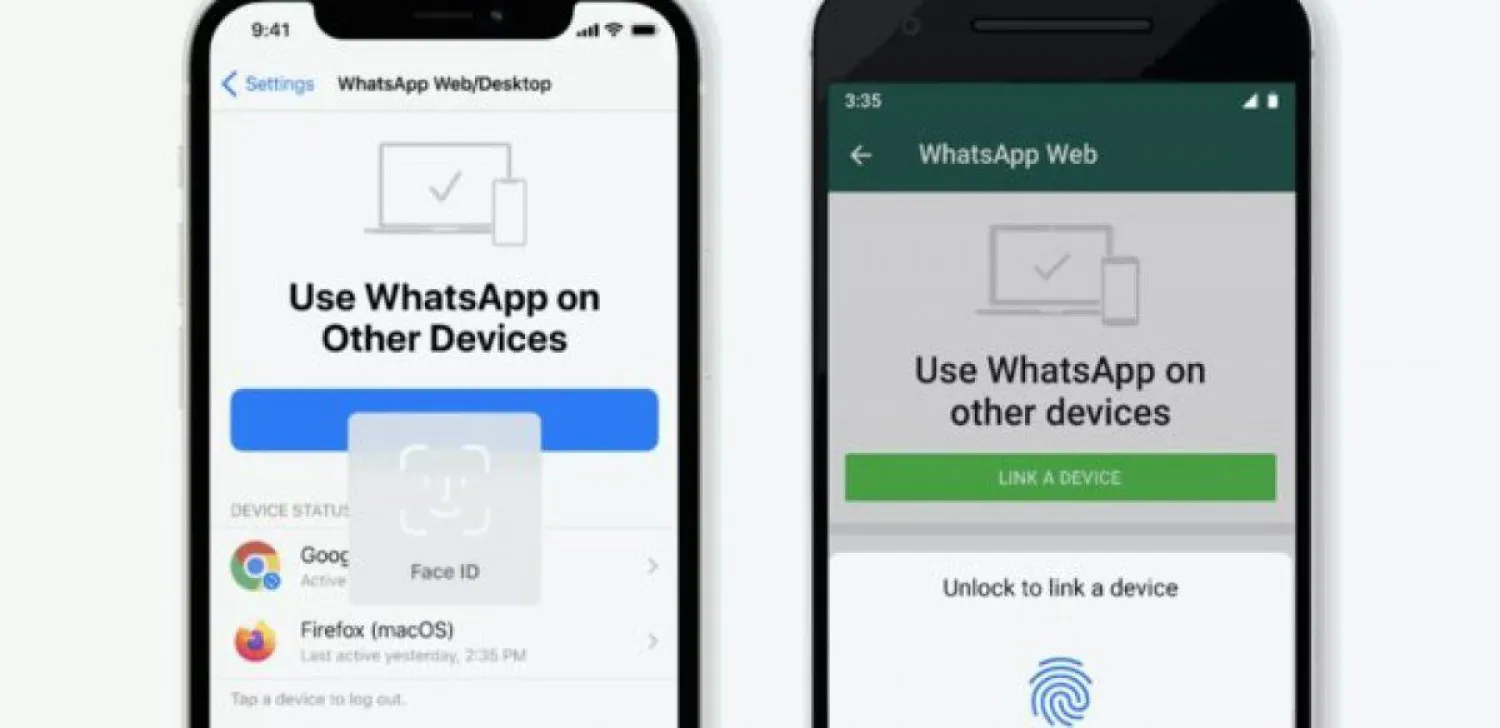 WhatsApp добавил функцию биометрической аутентификации