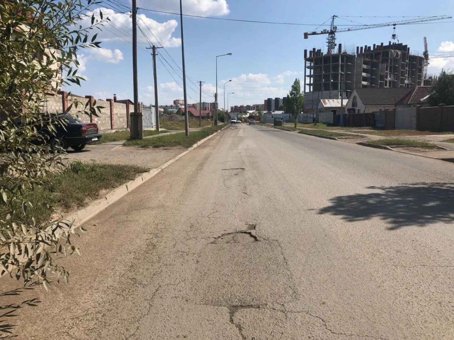 Движение по улице Балкантау частично перекрыто до 4 сентября