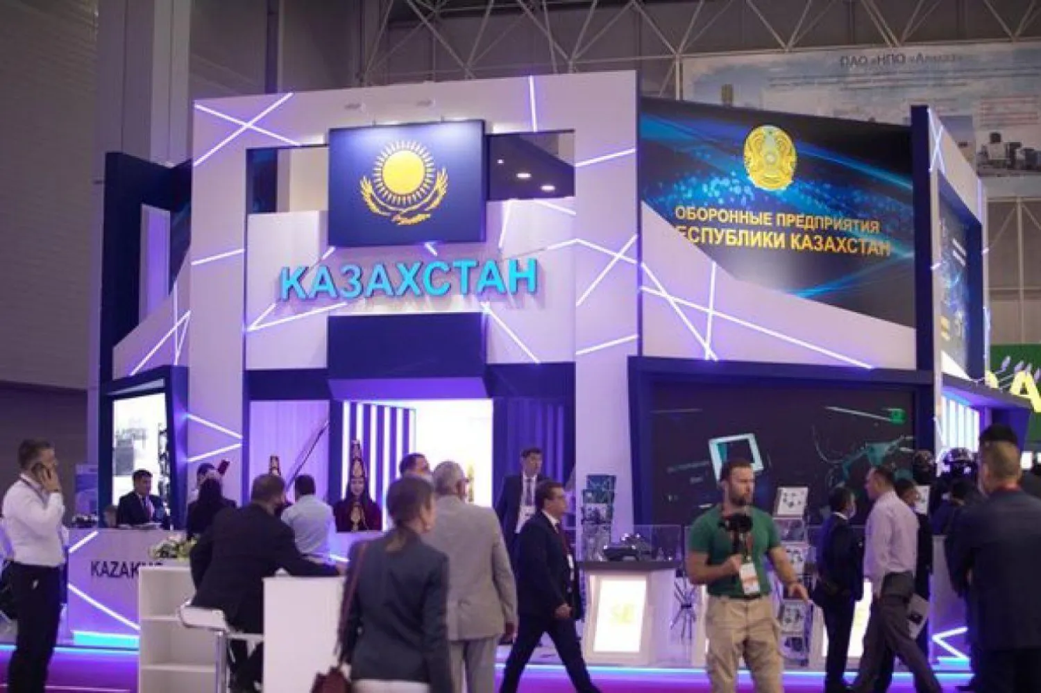 Казахстанская делегация принимает участие на международном форуме «АРМИЯ-2020»