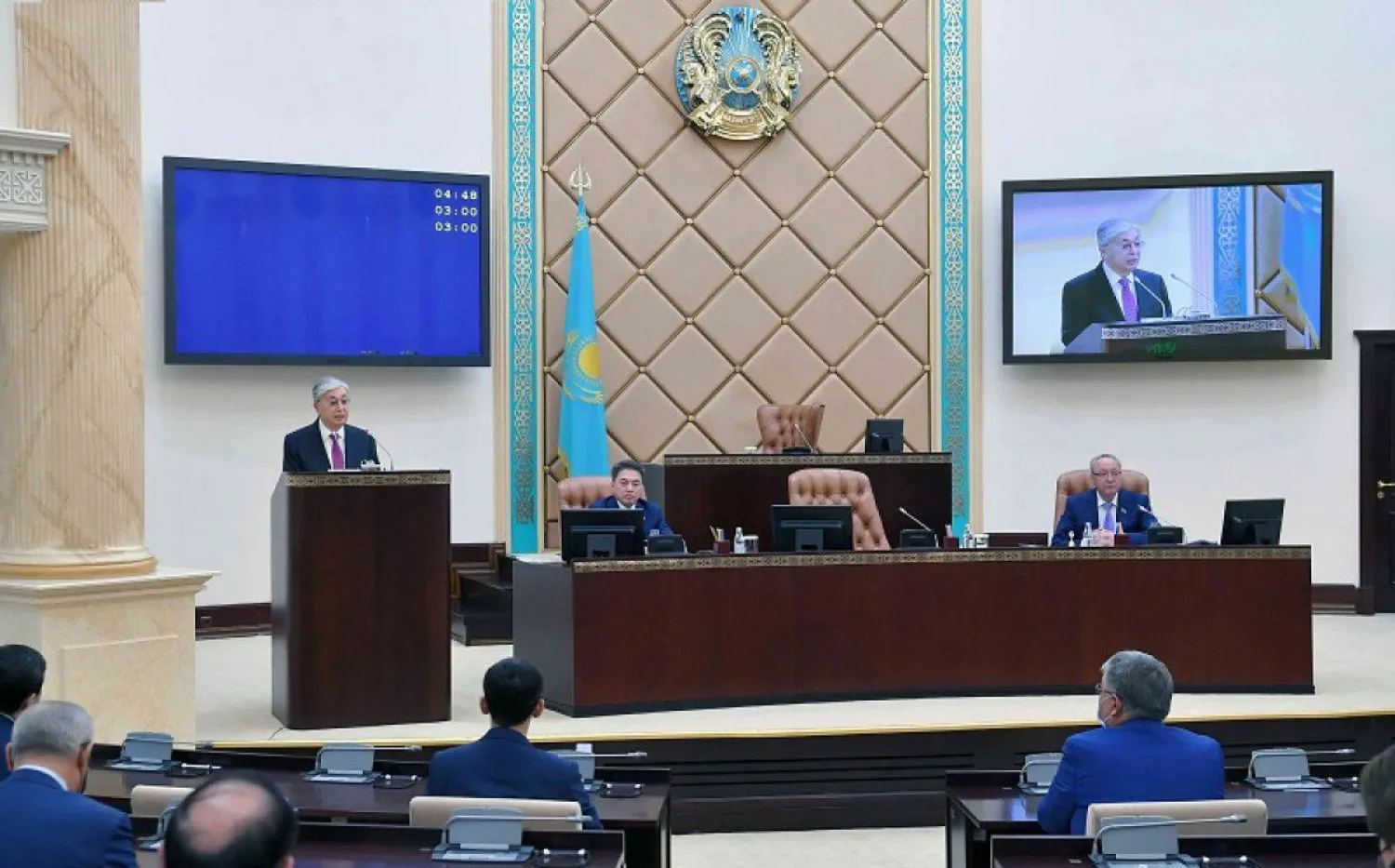 Глава государства принял участие в заседании Сената Парламента
