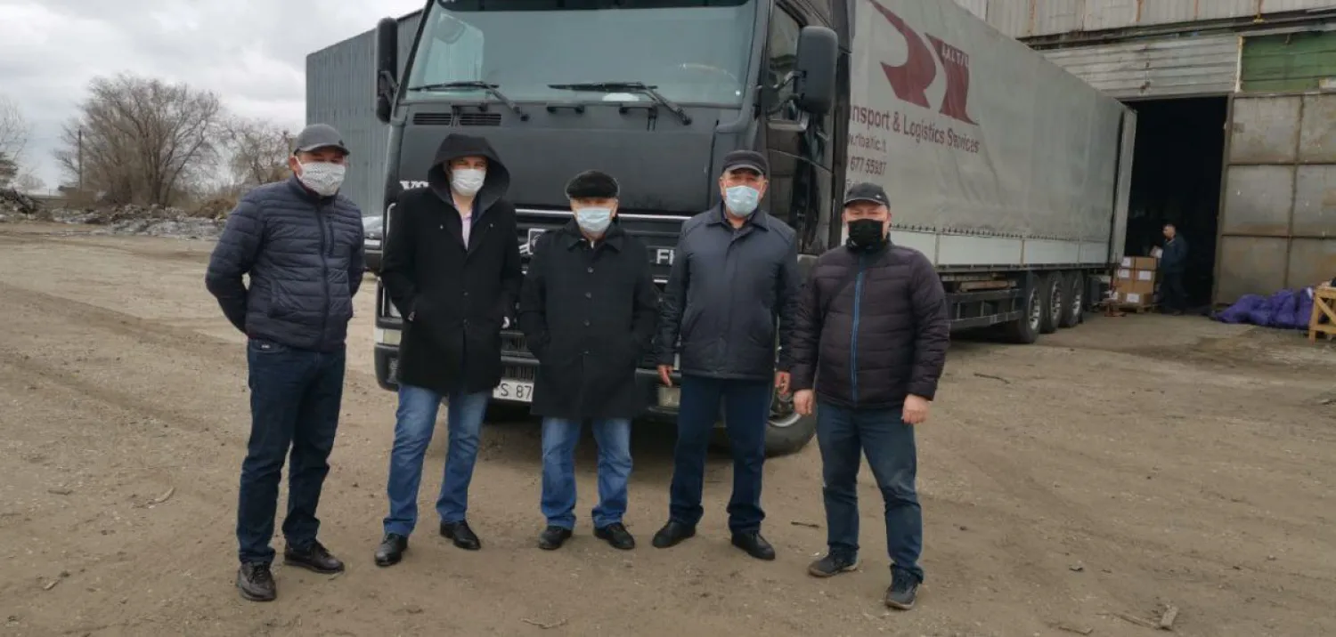 32 тонны гуманитарного груза для нуждающихся жителей столицы предоставил СПК «Ертiс Агро»