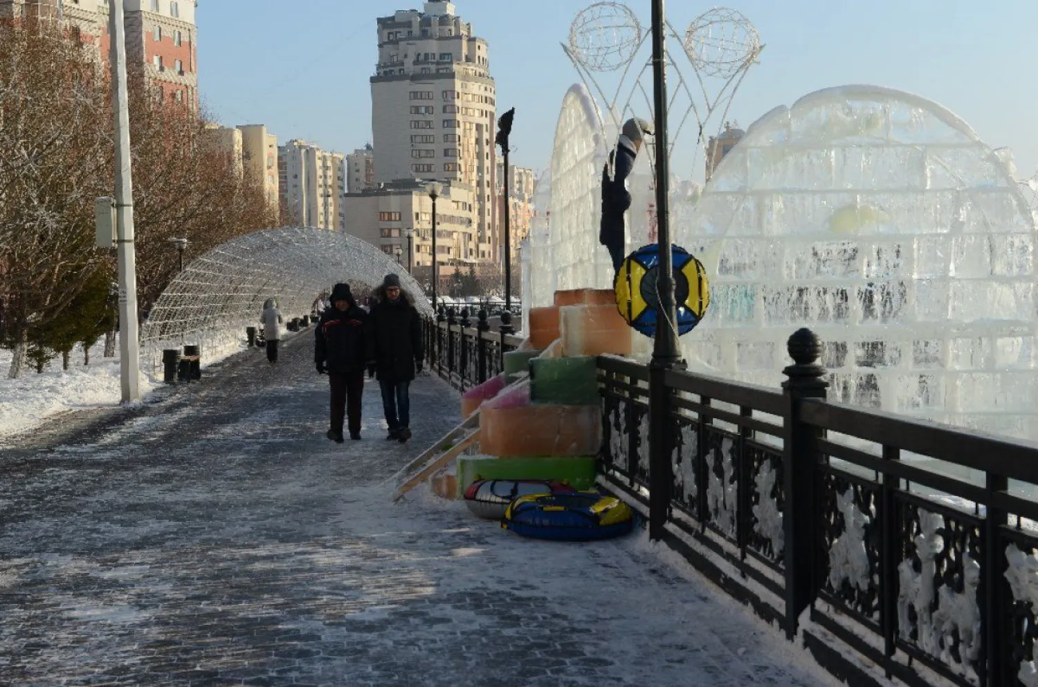 В столице продолжит повышаться температура