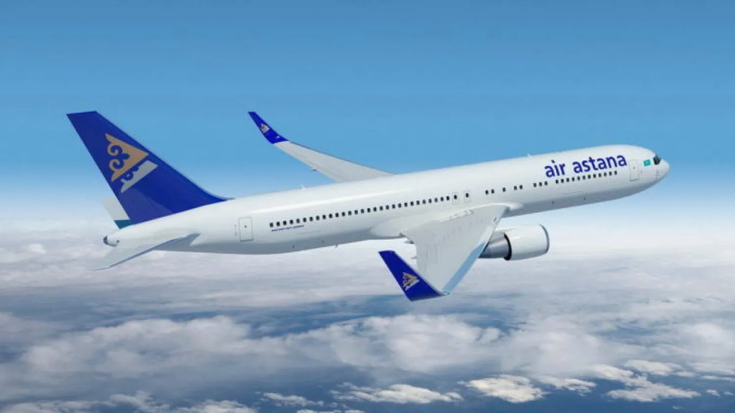 Самолет Air Astana попал в зону турбулентности