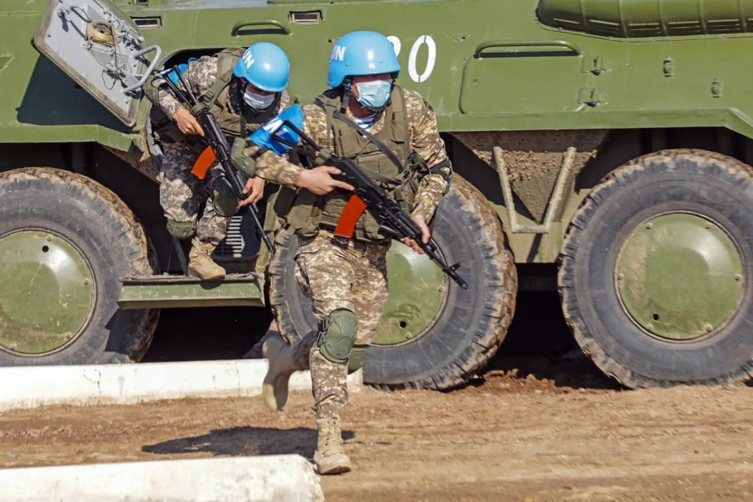 Военнослужащие Казахстана в год 30-летия Независимости приняли участие в более 84 тысячах учений