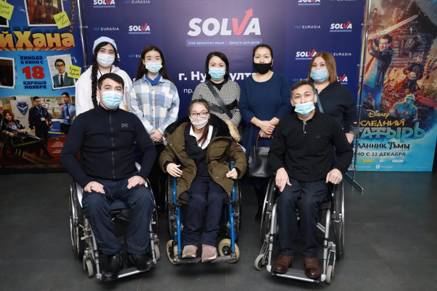 Компания Solva (IDF Eurasia) провели благотворительный показ комедии «Моя большая казахская семья» в Нур-Султане