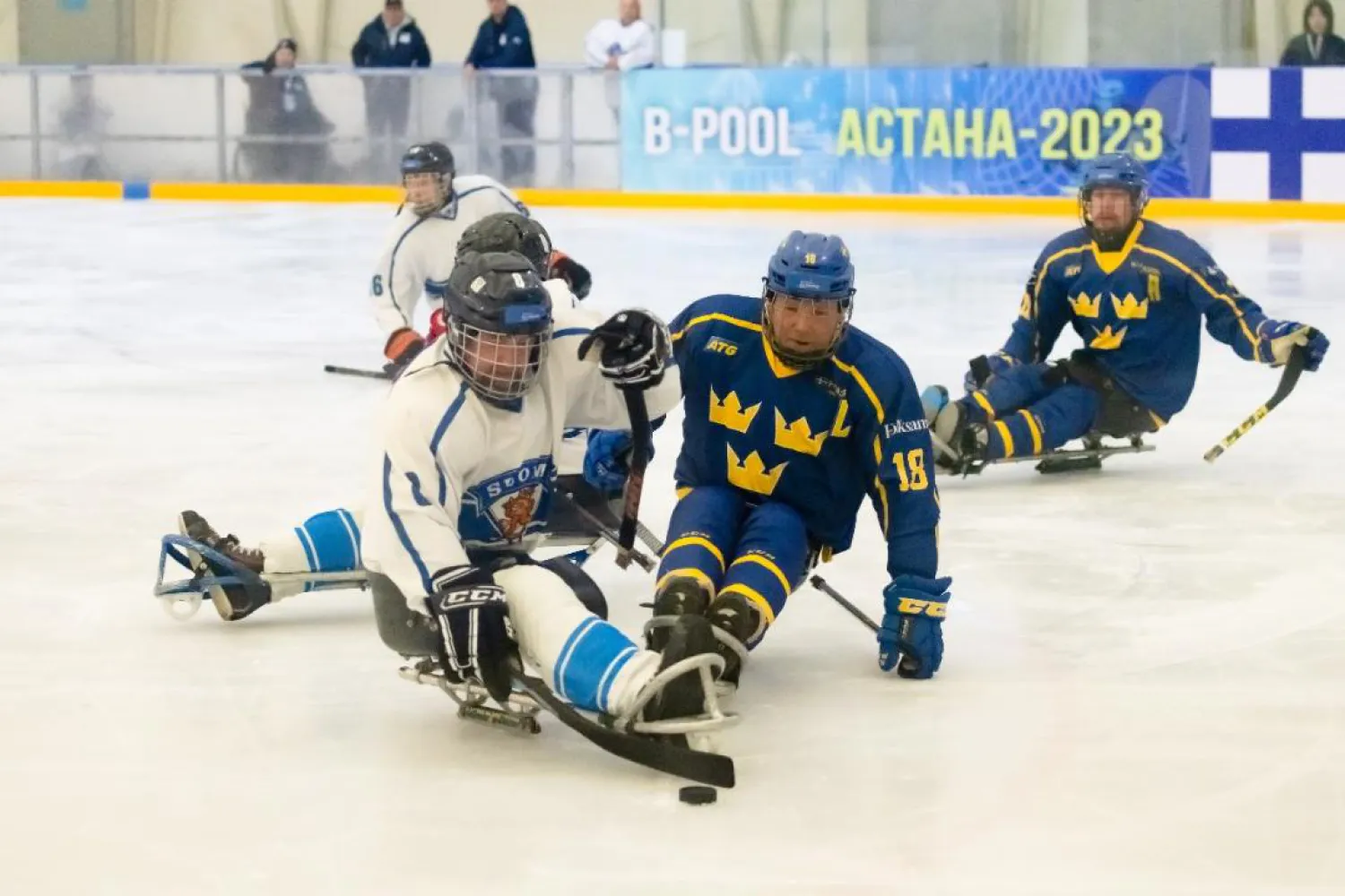 В Астане проходит чемпионат по пара хоккею