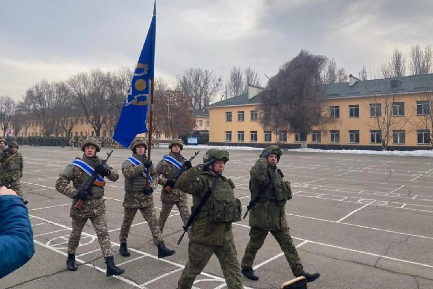 Войска ОДКБ покидают Казахстан