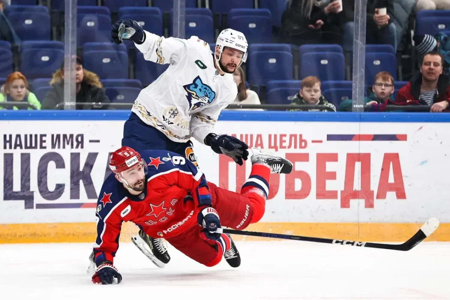 "Барыс" одержал победу над ЦСКА