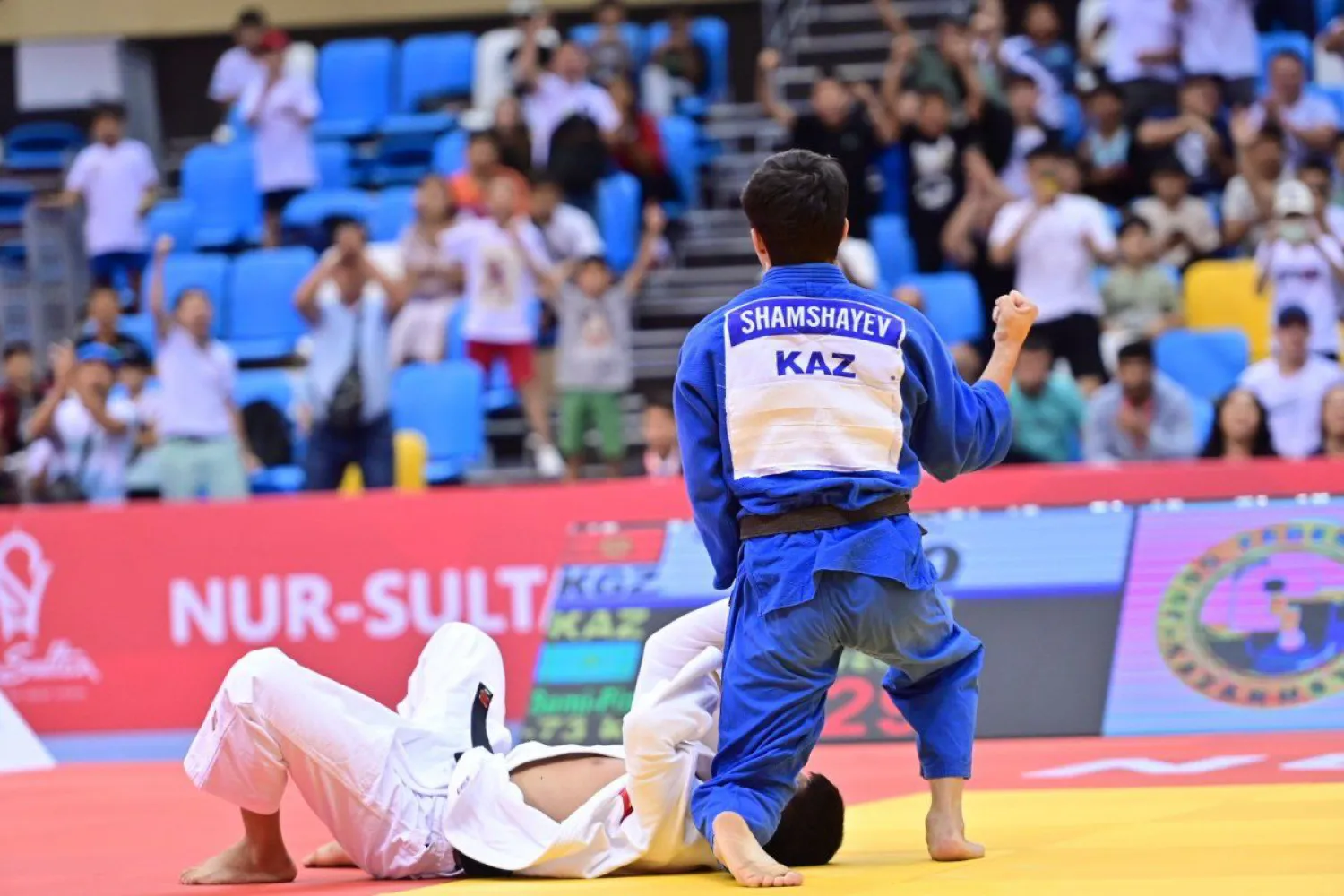 Казахстанец вышел в финал чемпионата Азии по дзюдо