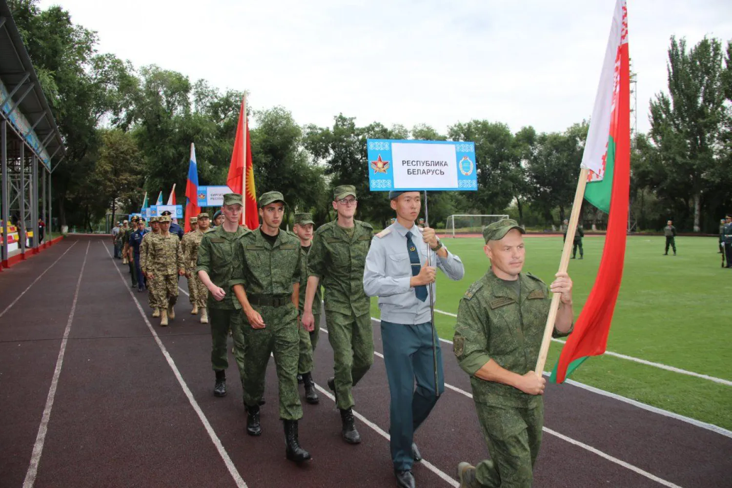 Военно-спортивные игры Вооруженных сил стран СНГ проходят в Казахстане