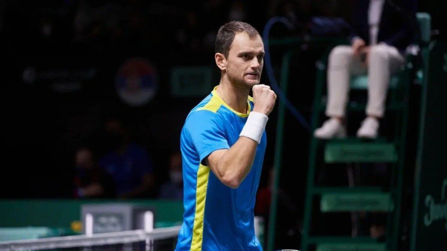 Казахстанский теннисист вышел в полуфинал турнира серии ATP