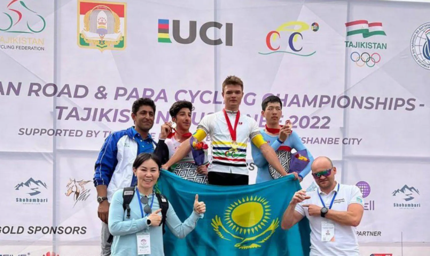 Казахстанский велогонщик завоевал золото на чемпионате Азии