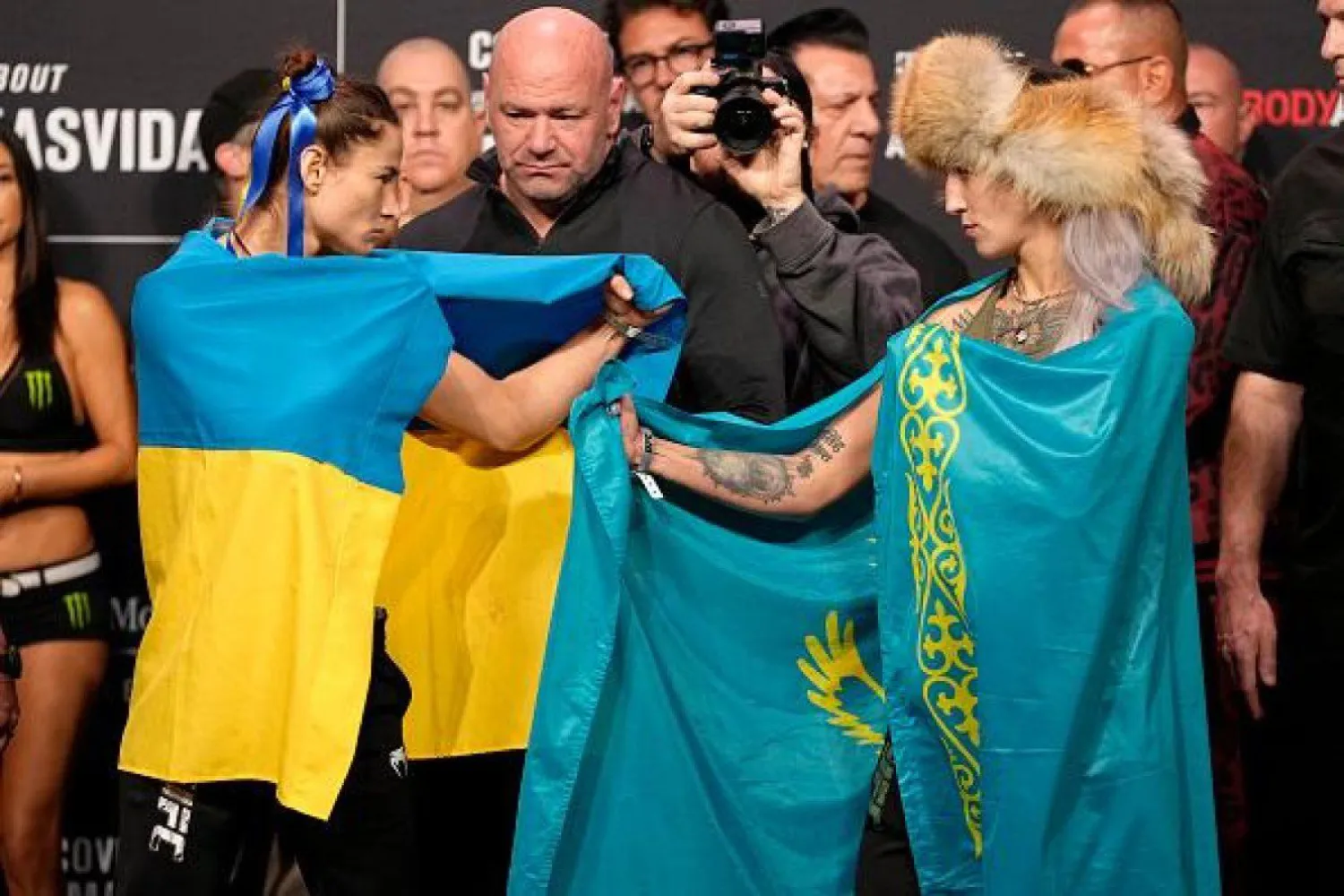 Завтра на UFC 272 казахстанка Мария Агапова встретится с Мариной Мороз из Украины