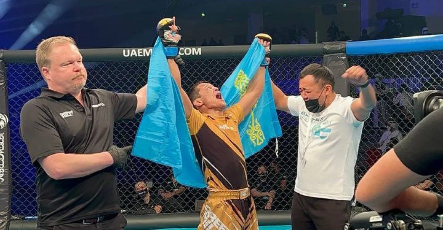 Казахстанец стал чемпионом мира по ММА
