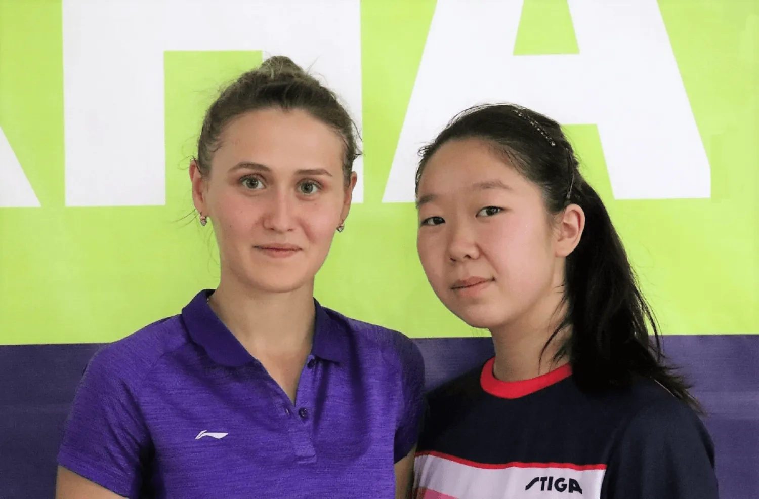 Две казахстанские спортсменки выступят на чемпионате мира по настольному теннису в США