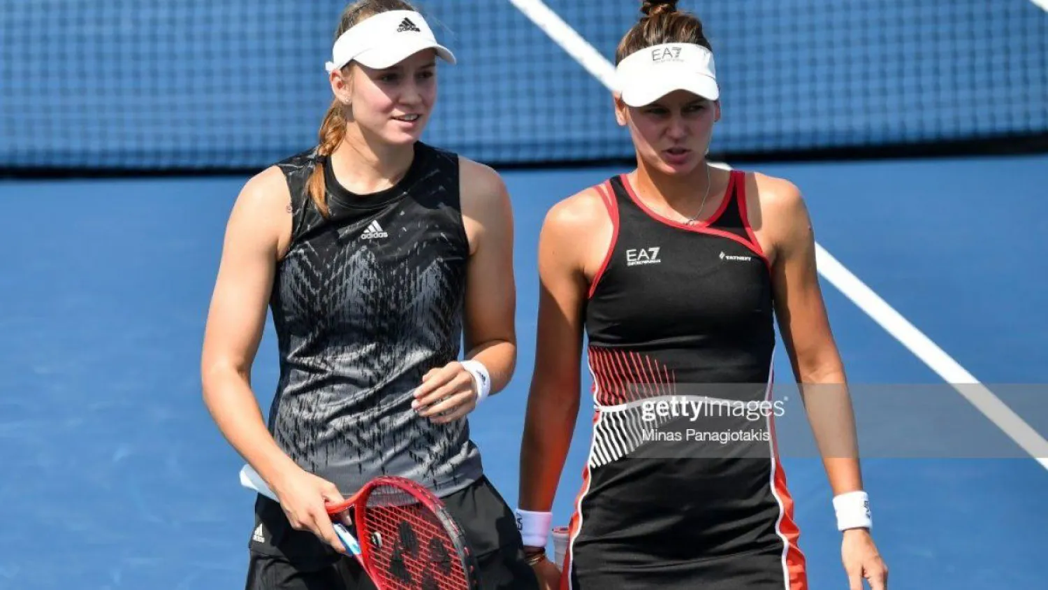 Елена Рыбакина впервые в карьере вышла в финал турнира WTA 1000 в парном разряде