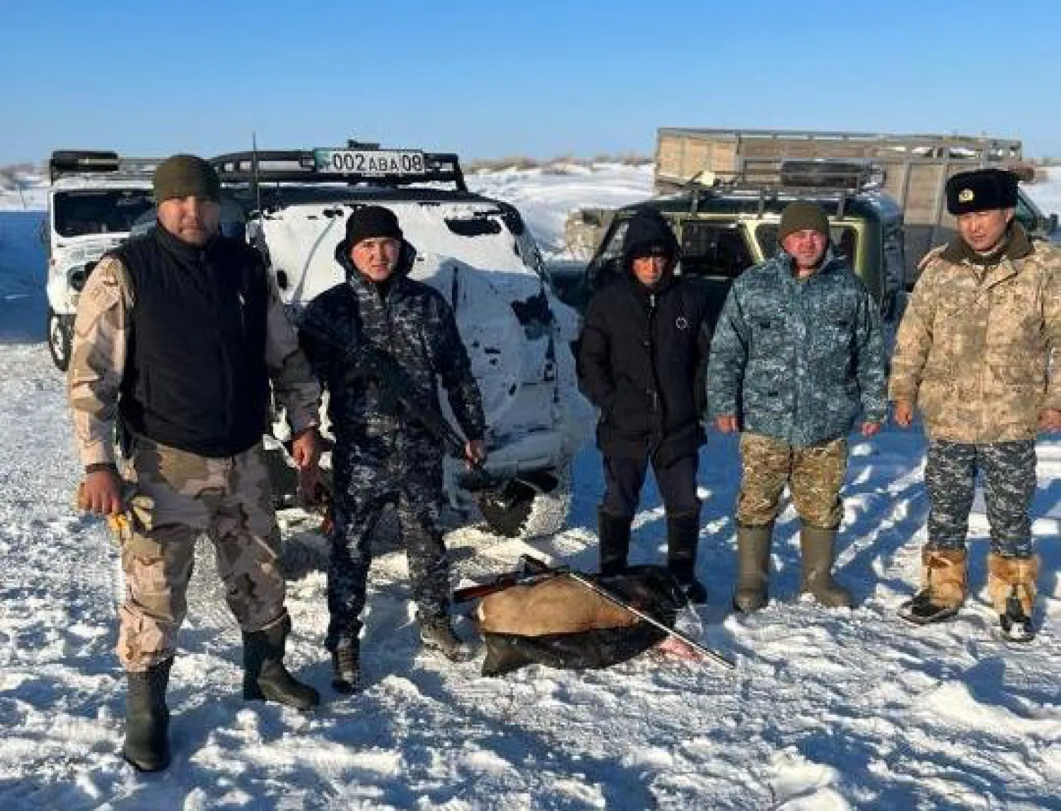 Незаконную охоту на джейранов выявили в Жамбылской области