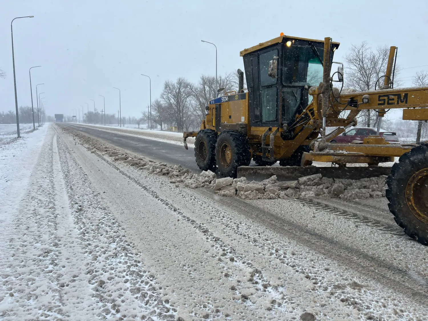 Открыто движение на трассе Астана – Петропавловск