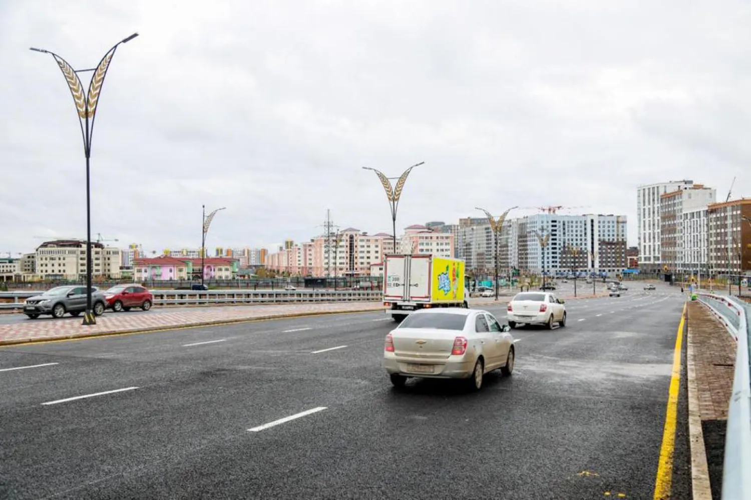 В Астане открылся мост по проспекту Тәуелсіздік