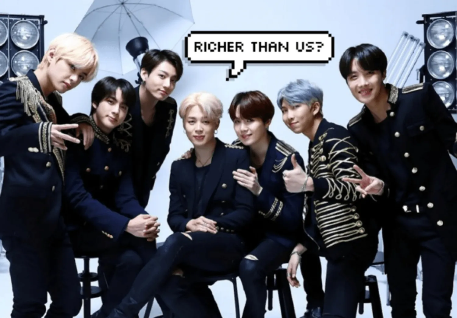 Топ-5 самых богатых k-pop групп в 2022 году