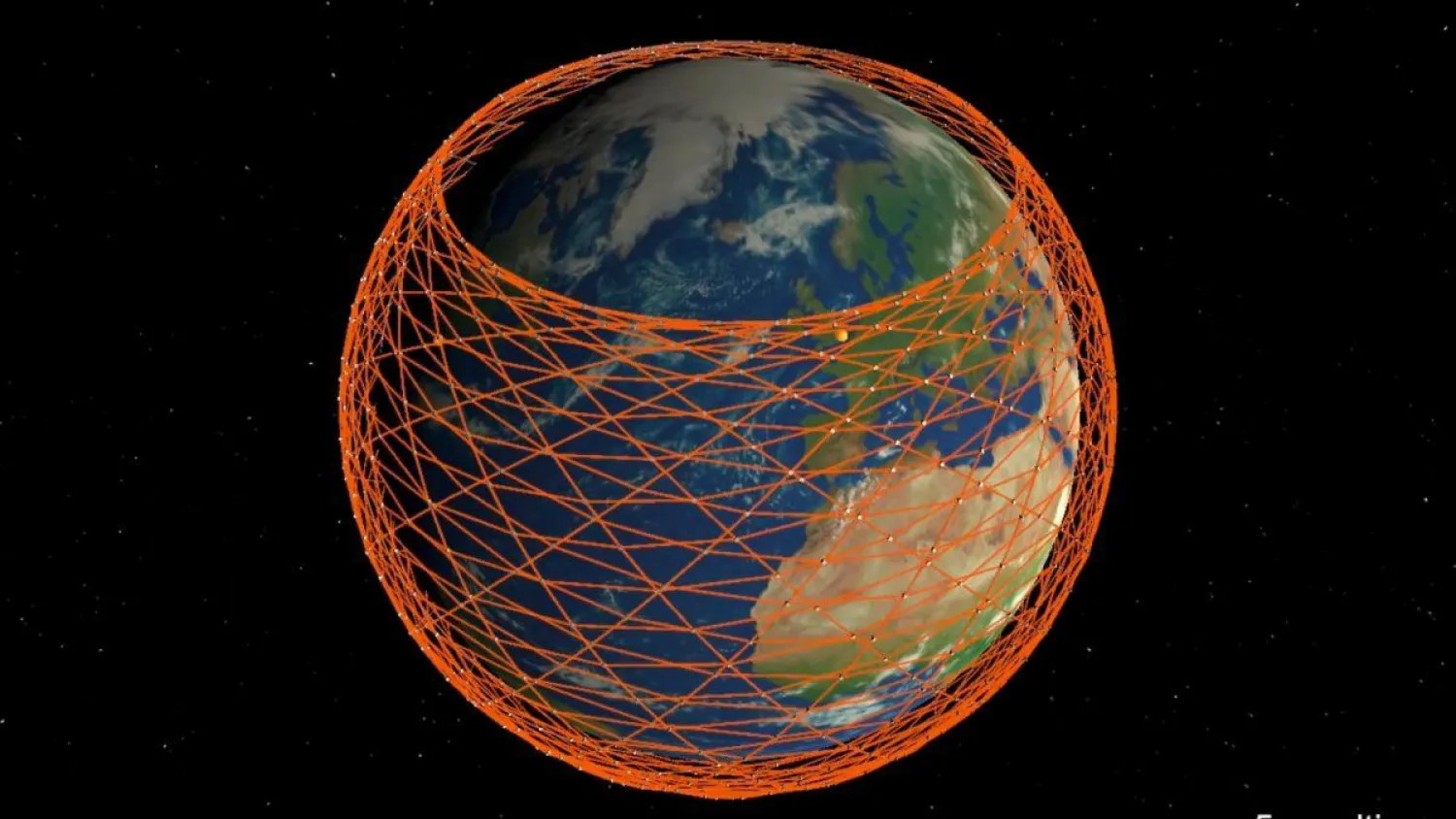 В космос запустили 53 спутника Starlink