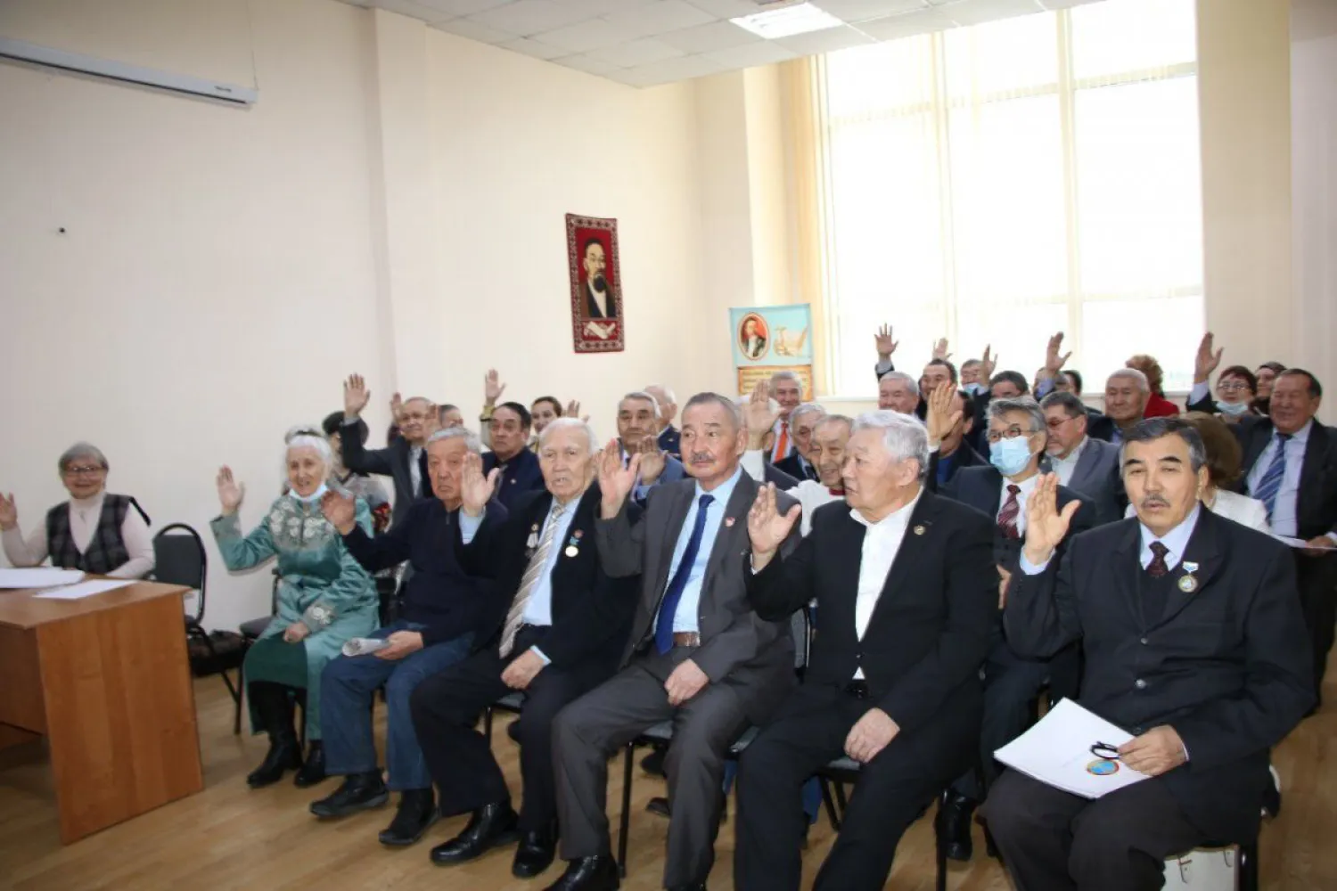 В столице прошел мартовский пленум городского совета ветеранов