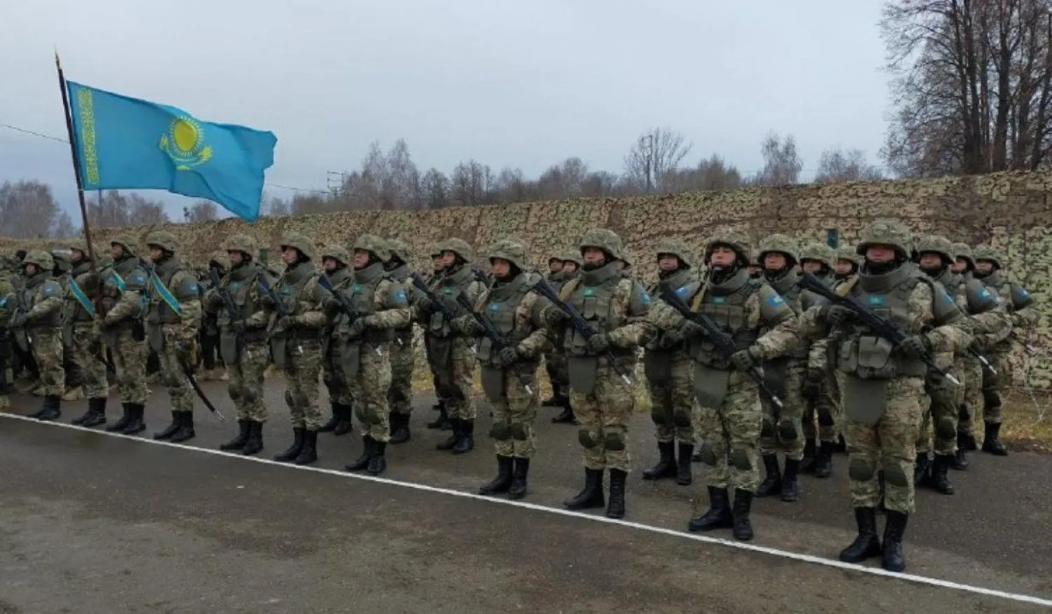 Казахстанские военнослужащие принимают участие в миротворческих учениях "Нерушимое братство 2021"