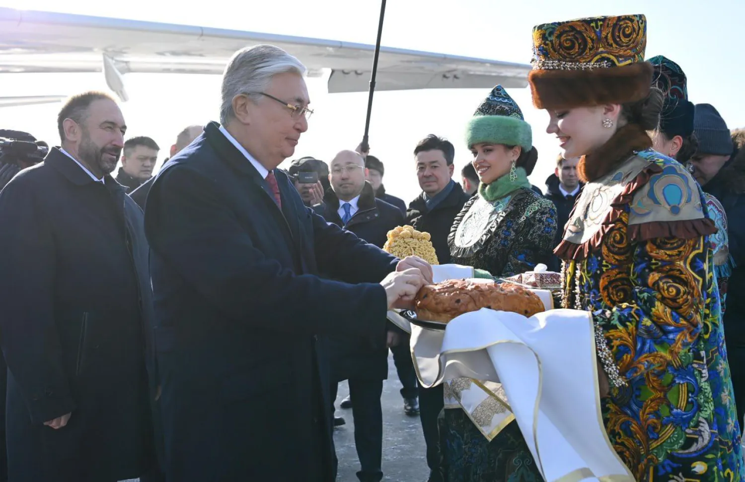 Токаев прилетел в Казань