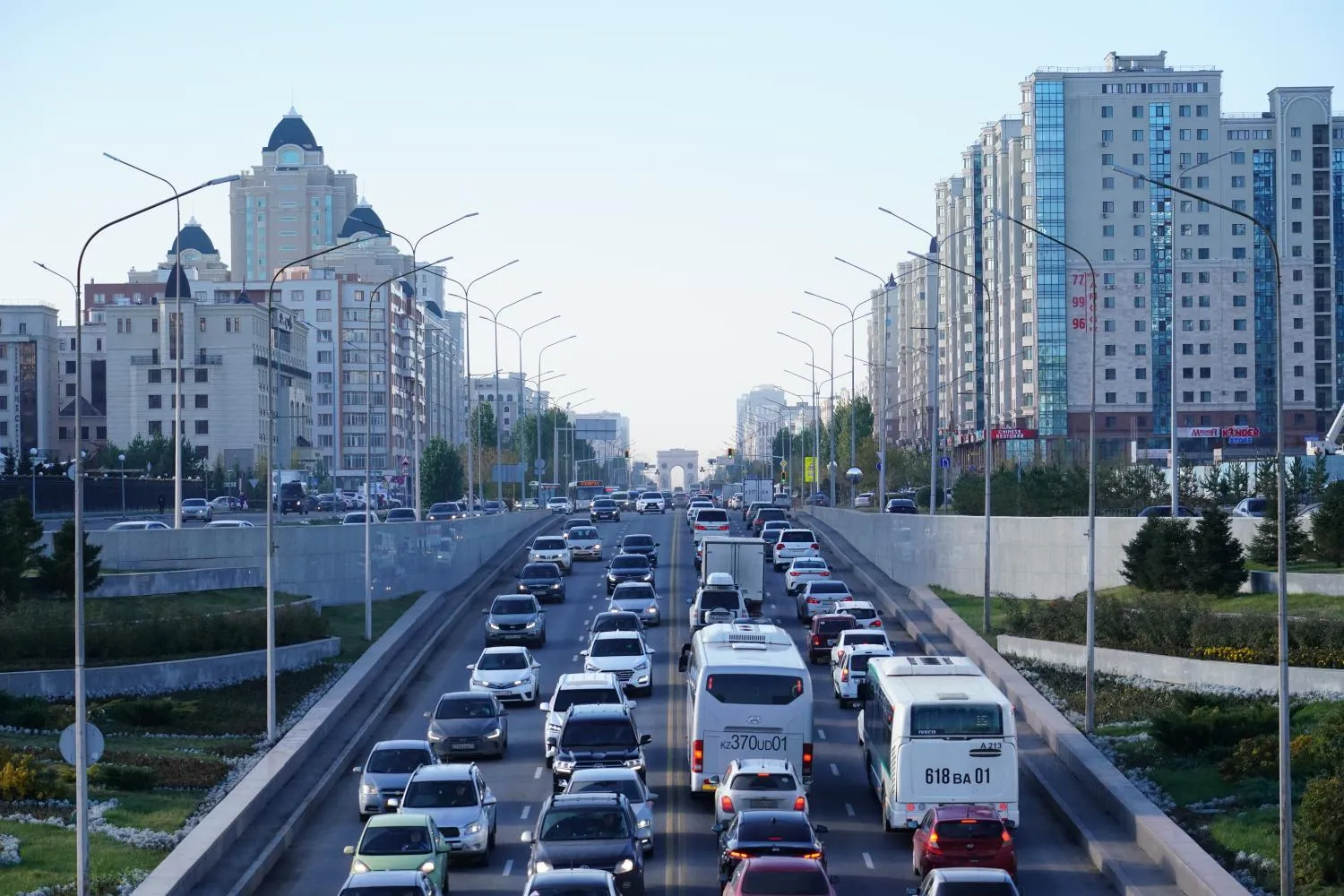 В столице внедряют еще одну полосу Bus Lane