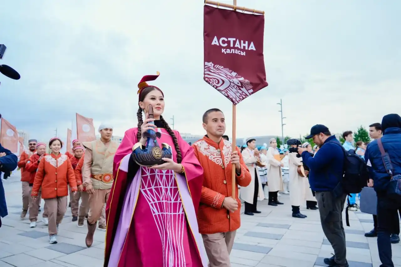 Парад регионов «Бірлік керуені» прошел в Астане