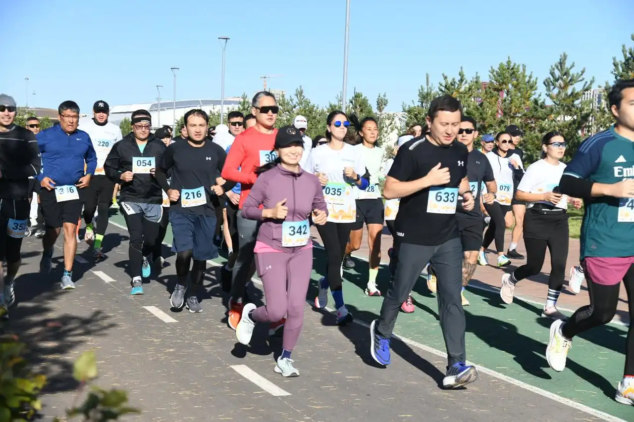 В столице прошел массовый забег Astana Run