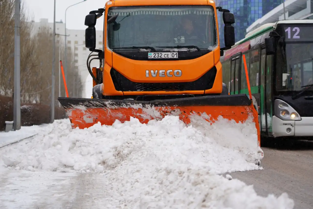 Уборка столицы от снега ведется в усиленном режиме