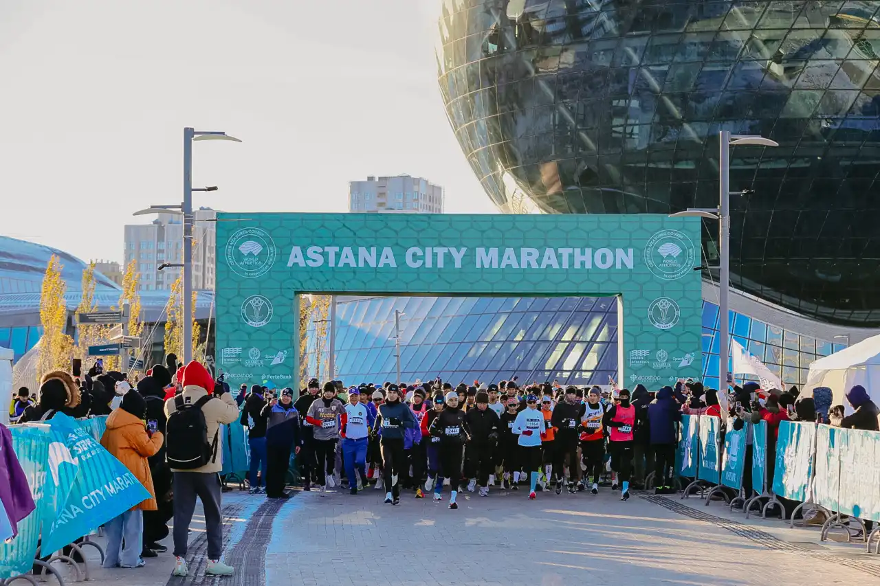 В столице прошел Astana City Marathon