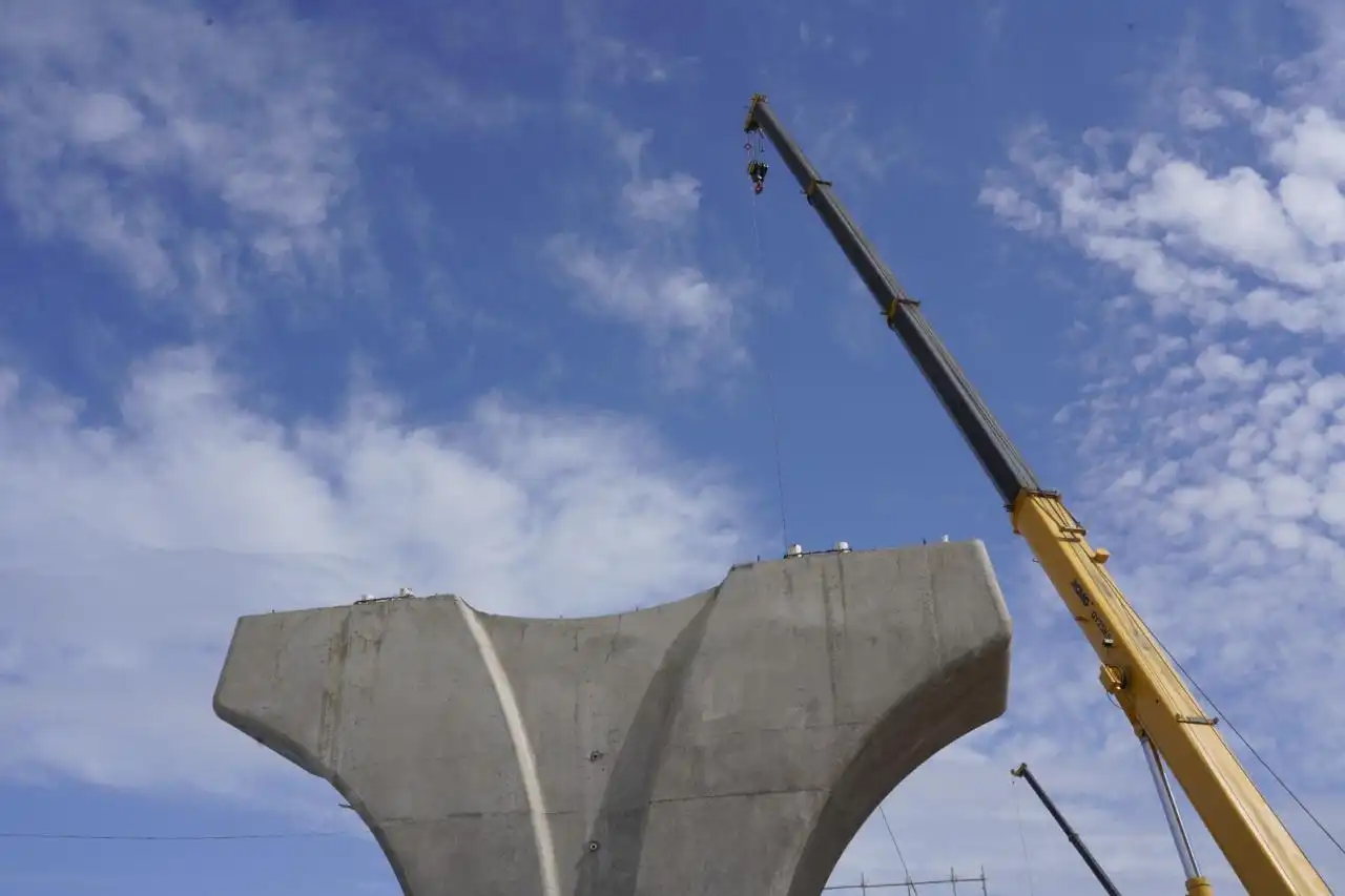 В Астане началось строительство депо LRT