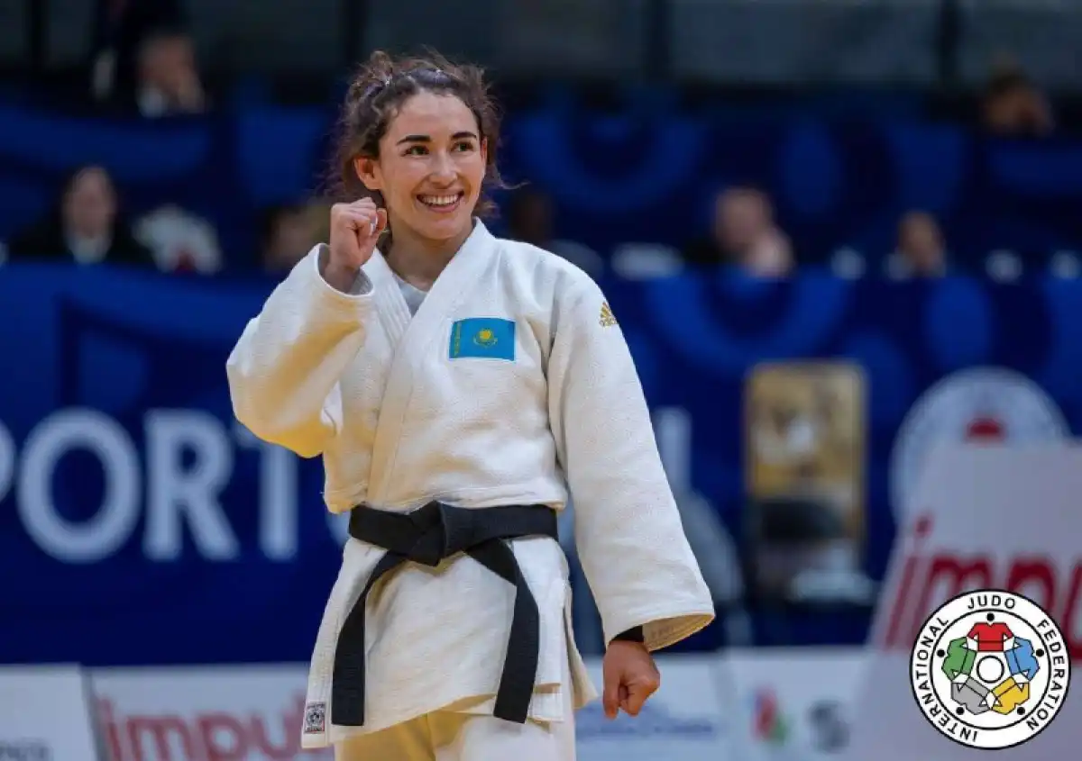 Казахстанская дзюдоистка завоевала бронзу на турнире серии Grand Slam