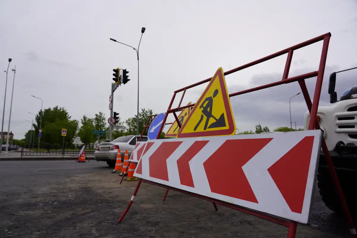 В Астане частично перекроют участок шоссе Коргалжын
